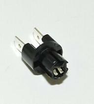 LAND ROVER 12598CP - PORTALAMPARAS 12V 1.2W NEGRO