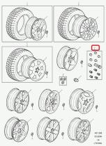 LAND ROVER STC7987 - JUEGO ANTIRROBO LLANTAS