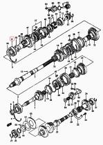 SUZUKI 09262-30079-000 - RODAMIENTO 30X72X19