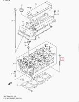 SUZUKI 11117-69G00-000 - TORNILLO CULATA
