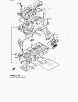 SUZUKI 11189-67J00-000 - JUNTA, TAPA CULATA