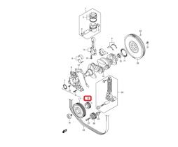 SUZUKI 12361-67JG0-000 - PIÑON CIGUEÑAL