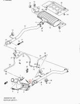 SUZUKI 14810-67J10-000 - SENSOR TEMPERATURA SALIDA
