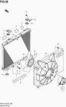 SUZUKI 17120-72K50-000 - MOTOR, VENTILADOR SPLASH