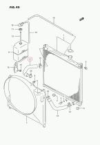 SUZUKI 17841-78E01-000 - MANGUITO ADMISION RADIADOR