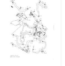 SUZUKI 17872-68DB0-000 - MANGUERA SALIDA CALEFACTOR