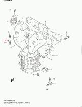 SUZUKI 18213-86G01-000 - SENSOR OXIGENO