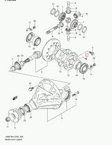 SUZUKI 24728-65G20-000 - TORNILLO,TRANSMISION