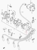 SUZUKI 33321-63B10-000 - TAPA DISTRIBUIDOR