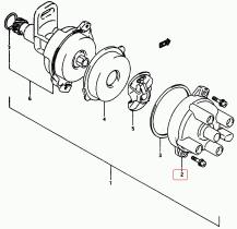 SUZUKI 33321-56B10-000 - TAPA DEL DELCO