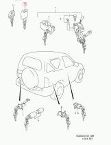 SUZUKI 37145-77E10-000 - LLAVE JIMNY