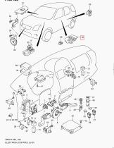 SUZUKI 37990-86G20-S1S - INTERRUPTOR PRINCIPAL ELEVALUNAS