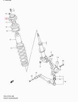 SUZUKI 41710-80G10-000 - SOPORTE AMORT. DEL