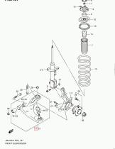 SUZUKI 45201-78K00-000 - CONJ BRAZO SUSPENSION DEL