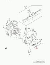 SUZUKI 53231-65D00-000 - MUELLE RETORNO ZAPATA INFERIOR