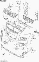 SUZUKI 71711-51K00-799 - PARACHOQUES DELANTERO