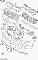SUZUKI 71711-77K60-799 - PARACHOQUES DELANTERO