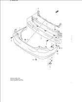 SUZUKI 71811-54G00-799 - PARAGOLPES TRASERO