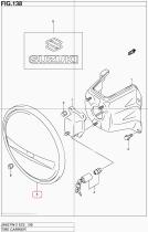 SUZUKI 72820-65D80-27S - TAPA RUEDA DE REPUESTO