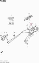 SUZUKI 82301M68K11-000 - CERRADURA PUERTA TRASERA DERECHA