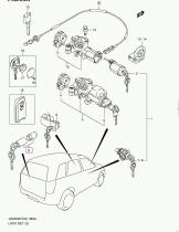 SUZUKI 83900-76820-000 - BOMBIN RUEDA REPUESTO