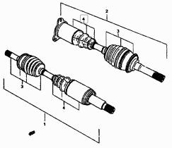 SANTANA 00000A01241 - KIT REP.PALIERES VEH.VITARA
