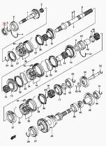 SUZUKI 09283-28014-000 - RETEN 28X50X8