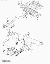 SUZUKI 14183-67J00-000 - JUNTA TUBO DE ESCAPE