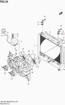 SUZUKI 17812-54G00-000 - CASQUILLO SOPORTE RADIADOR