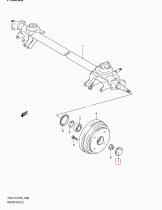 SUZUKI 43241-79002-000 - CASQUILLO,PERNO