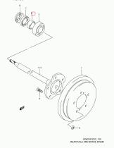 SUZUKI 43485-65D00-000 - JUNTA RODAMIENTO RETEN