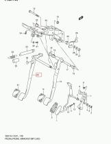 SUZUKI 49810-62A52-000 - PEDAL EMBRAGUE