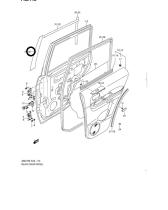 SUZUKI 83928-65J01-0CB - MOLDURA EXT.PUERTA TRAS.I