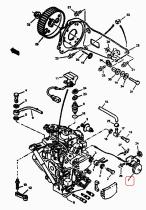 SANTANA 00000A01346 - VALVULA CONTROL RALENTI