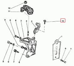 SANTANA 01610-86CA0 - TORNILLO 7*100-20