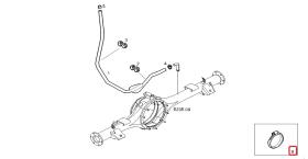 SANTANA 08022-86CA0 - ABRAZADERA CABLEADO ABS