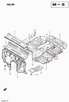 SANTANA 09250-40002 - TAPON PISO TRASERO