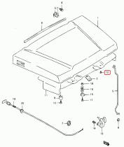 SANTANA 09409A10303 - CLIP TAPICERIA
