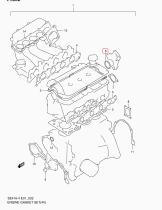 SANTANA 11162-71C10 - JUNTA TORICA,CARCASA SENSOR DL