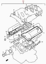 SANTANA 11400-58832 - JUEGO JUNTAS MOTOR