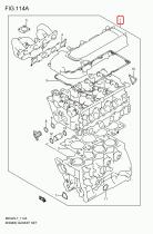 SANTANA 11400-83883 - JUEGO JUNTAS DE MOTOR