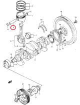 SANTANA 12151-85C00 - BULON PISTON