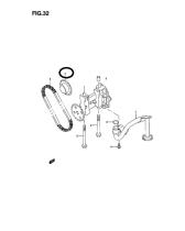 SANTANA 12632-84A00 - PIÑON CONDUCTOR, BOMBA D