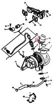 SANTANA 13942-86CT1 - CONEXION TURBO (INTERCOOLER