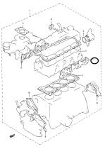 SANTANA 14140-83010 - JUNTA COLECTOR DE ESCAPE