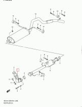 SANTANA 14190-58B02 - TUBO DE ESCAPE