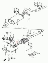 SANTANA 14190-58B70 - TUBO DE ESCAPE NO.1