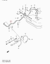 SANTANA 15820-57B01 - TUBERIA SALIDA FILTRO COMB.