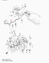 SANTANA 15821-60A21 - TUBO,COMBUSTIBLE