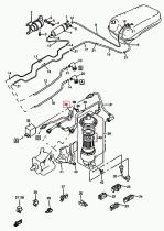 SANTANA 15865-86CT1 - TUBO RETORNO COMBUSTIBLE(HD